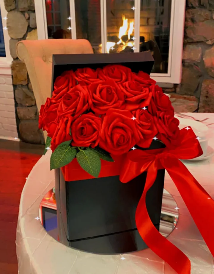 Floral detail from an event design plan